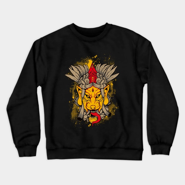 Shaman Crewneck Sweatshirt by Johanrahadi